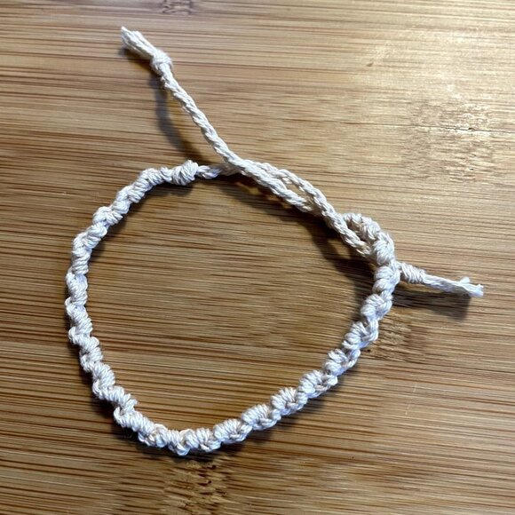 Elliana Woven Bracelet anklet trendy comfortable tie embroidery thread woven gif - Picture 1 of 3